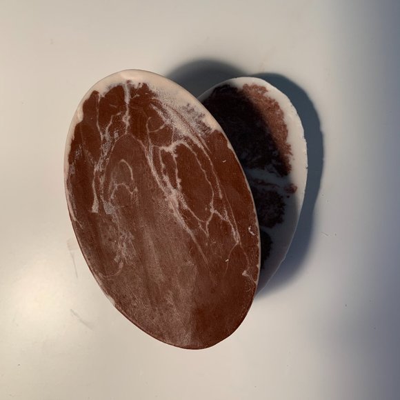 Unique Handmade Soap "Freshly Brewed Coffee" and "Fudge Brownie" - Picture 2 of 9